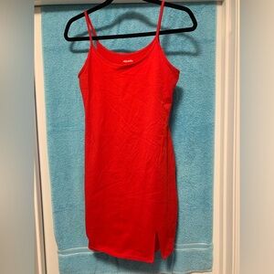 TARGET WILD FABLE RED WOMEN’S STRAP SHOULDER DRESS SIZE: LARGE